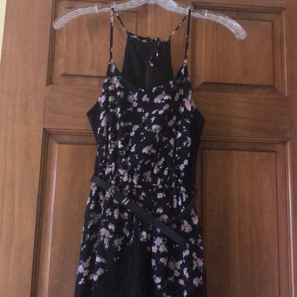 NWT Black Floral Maxi Dress - Picture 2 of 8